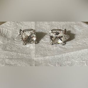 Judith Ripka diamonique earrings